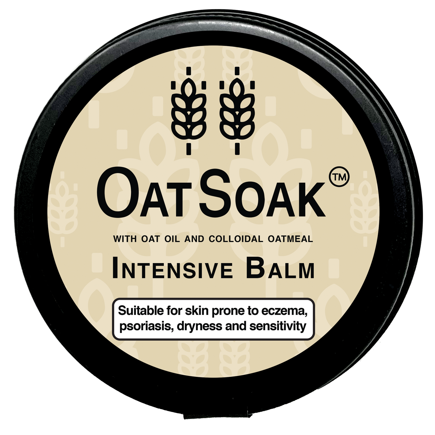 OatSoak - Intensive Balm Suitable for skin prone to eczema, psoriasis, dryness and sensitivity. With oat oil and colloidal oatmeal