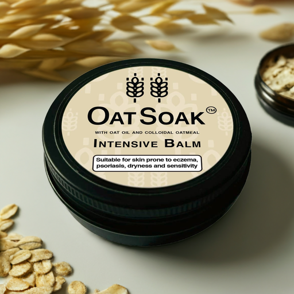 OatSoak - Intensive Balm Suitable for skin prone to eczema, psoriasis, dryness and sensitivity. With oat oil and colloidal oatmeal