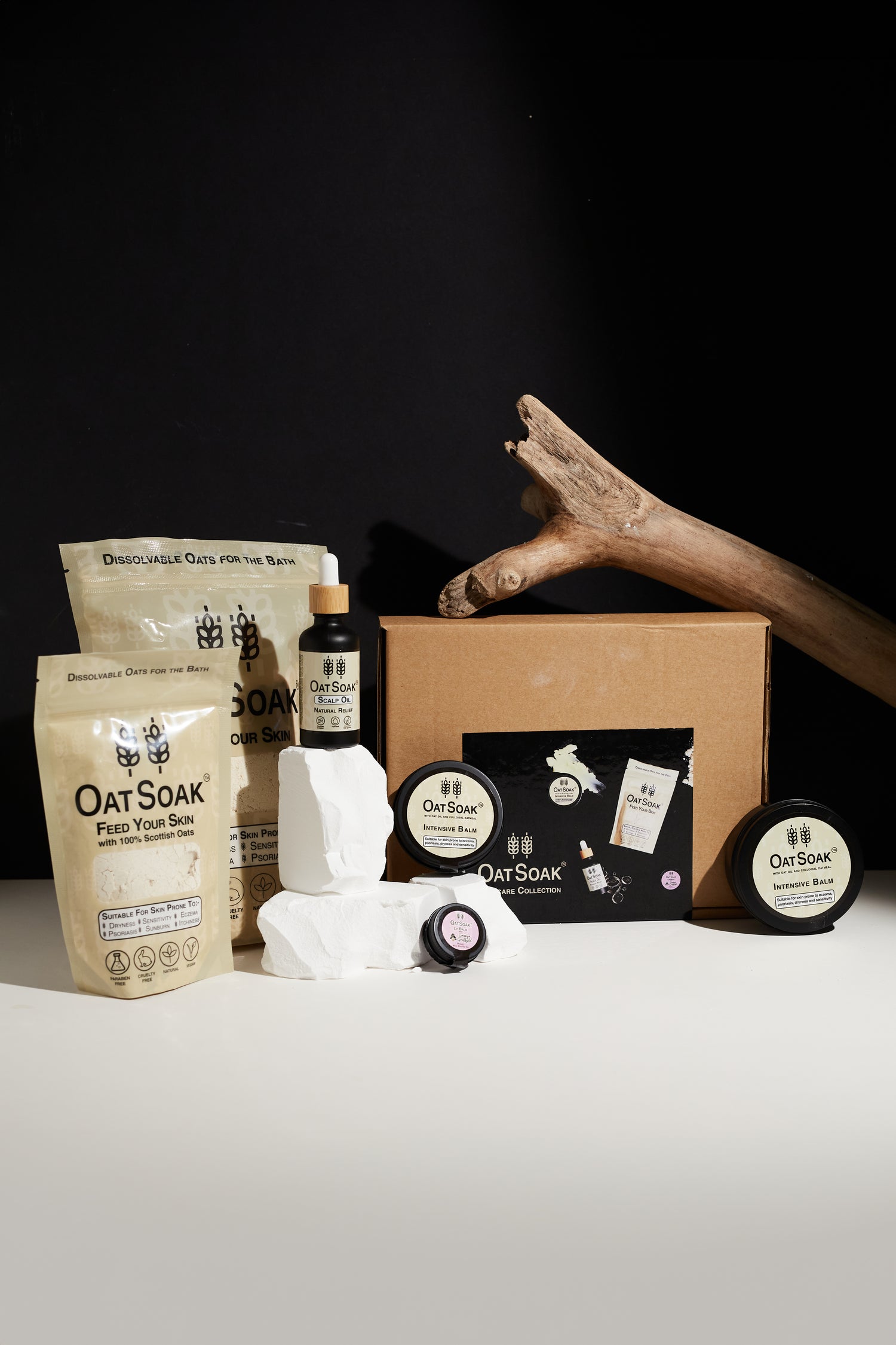 Oatsoak - Suitable for skin Prone to Sensitivity, Eczema, Psoriasis, Dryness. Soothing Skin. Colloidal Oatmeal. Avena Sativa. 100% Natural. Chicken pox relief. Scalp oil for relief from dry itchy scalp, Eczema relief. Psoriasis relief. 
